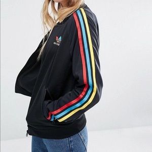 Adidas Primary Color Track Jacket (RARE)